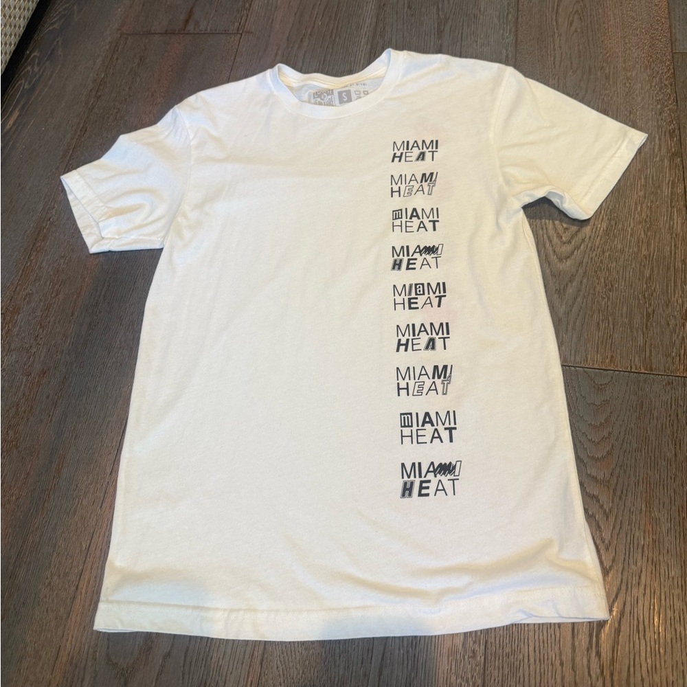 White Miami Heat Women’s T-Shirt